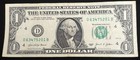 2021 Cleveland $1 Bill Fancy Broken Ladder 0,1,2,3,4,5,6,7 All Unique Numbers  — photo 1