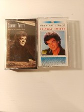 Conway Twitty House On Old Lonesome Road and 20 Greatest Hits Cassettes