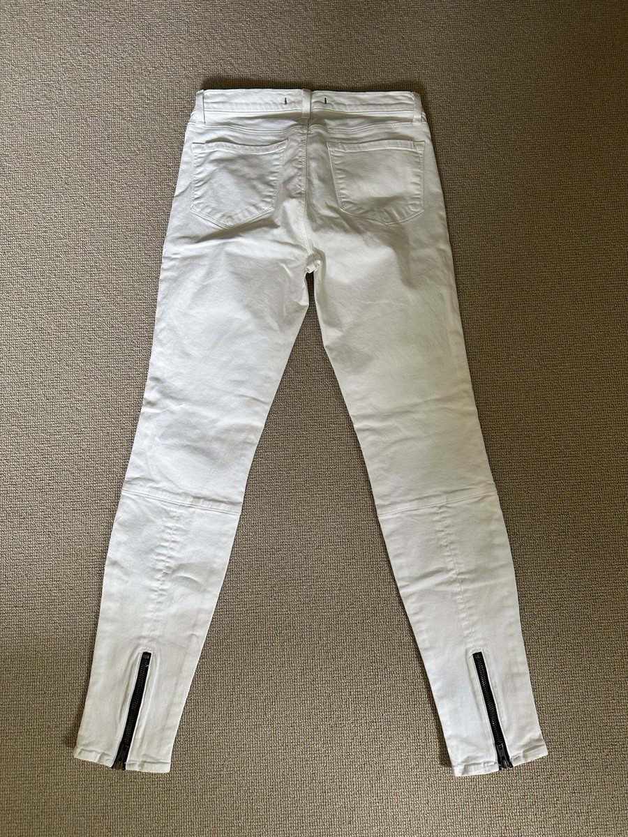 J Brand Slim White Jeans size 10UK UK