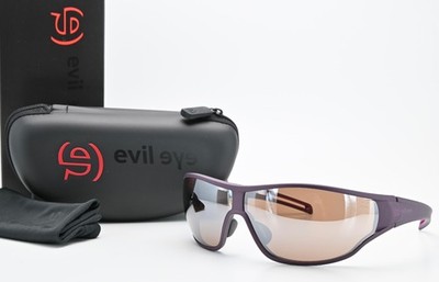 Evil Eye Fusor L Sonnenbrille e006 75 4000 Oval Wrap LST Lila Leicht Sport Set