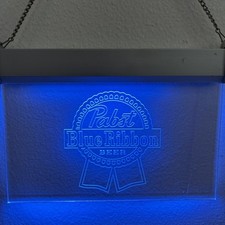 PABST BLUE RIBBON LED Neon Light Sign for Beer Store Bar Pub club gift Man Cave