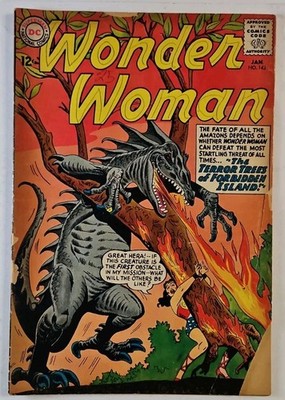 Wonder Woman #143 (DC Comics January 1964)  Vg+