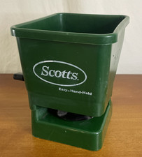 Scotts Easy Hand Held Lawn Spreader Seed Fertilizer Salt 5 Settings Compact Size