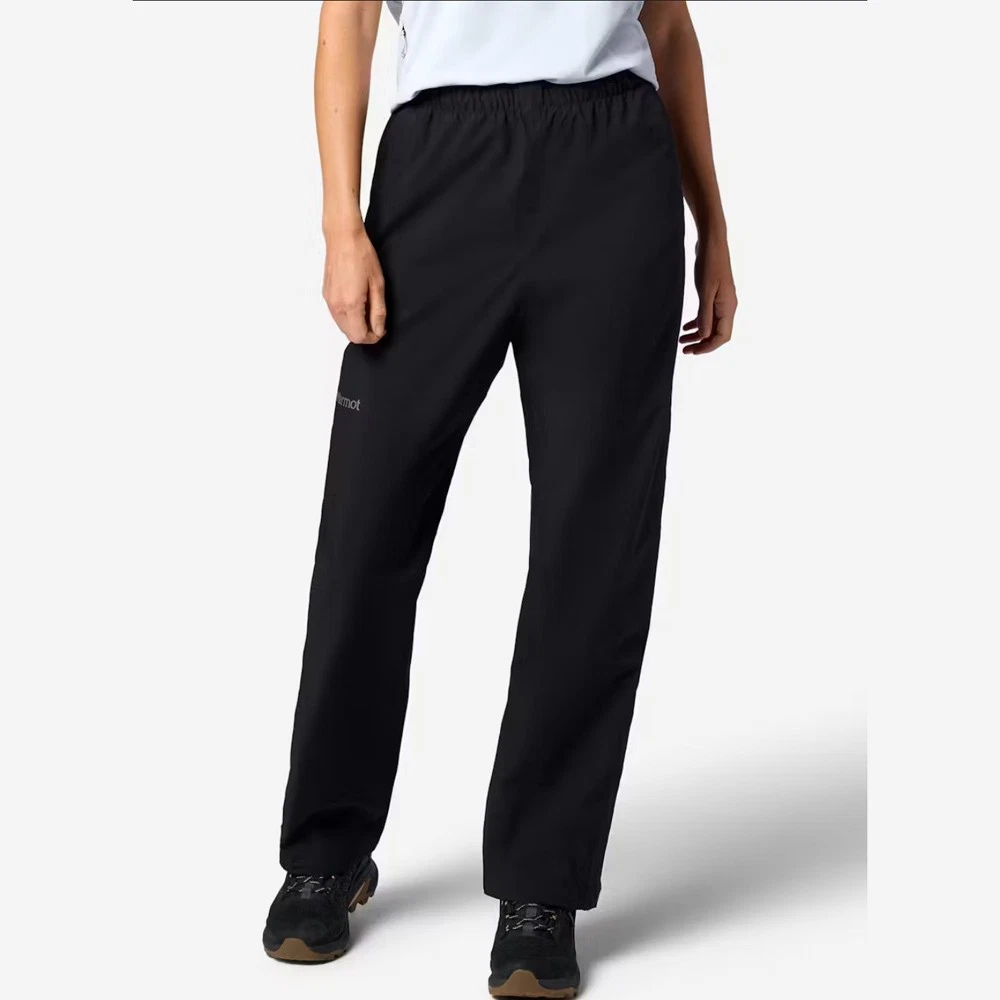 MARMOT Women's Precip Evo Flex Rain Pants - XL - Black