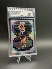 2021-22 Panini Prizm Pete Maravich Silver Wave CCG 10 Utah Jazz #261