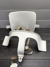 Original Stokke Tripp Trapp Baby Set High Chair Harness White V4