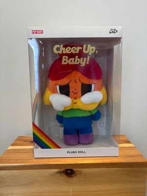 POP MART CRYBABY Cheer Up, Baby! Series Plush Doll - Rainbow NEW