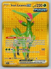 Iron Leaves ex Hyper Rare SV05: Temporal Forces Holo Grass 213/162 on eBay