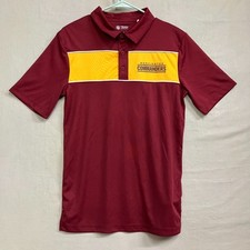 NFL Team Apparel S Washington Commanders Men's Red Polo Shirt Short Sleeve Golf
