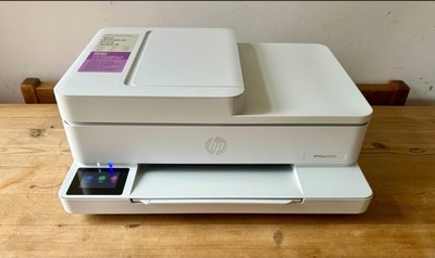 HP Envy 6555e Wireless Color Inkjet All-in-One Printer Touch screen display
