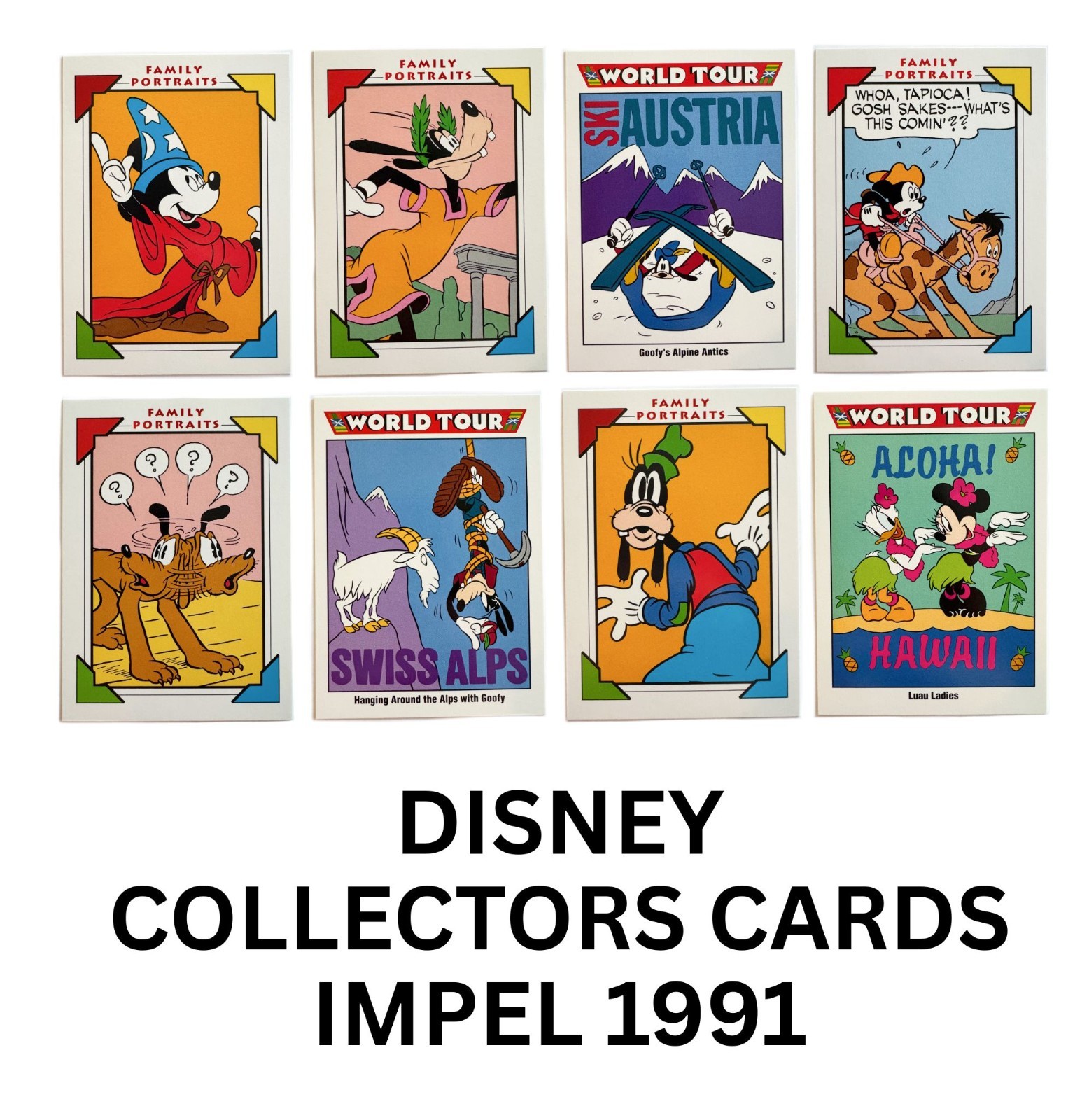 Disney Impel 1991 Trading Cards -- YOU PICK!