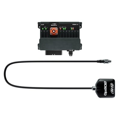 AIM PDM08 Advanced PDM / Datenlogger mit 2m GPS und ohne Anzeigeoption