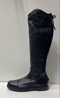 TuffRider Black Leather Equestrian Tall Riding Dress Boots Men's Size 10.5 — photo 1