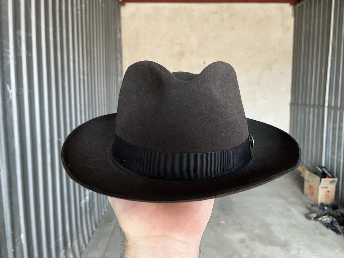 stetson stetsonian ステットソン フェドラハット 7 1/2 Stetson Men's Fedora 7 1/2 Size for sale | eBay