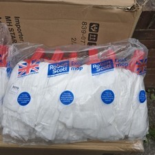 Robert Scott Big White Exel Socket Mop Heads Packs 10