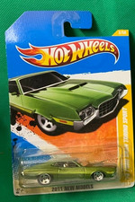 Hot Wheels 2011 72 Ford Gran Torino Sport New Models 250 Green New On Card