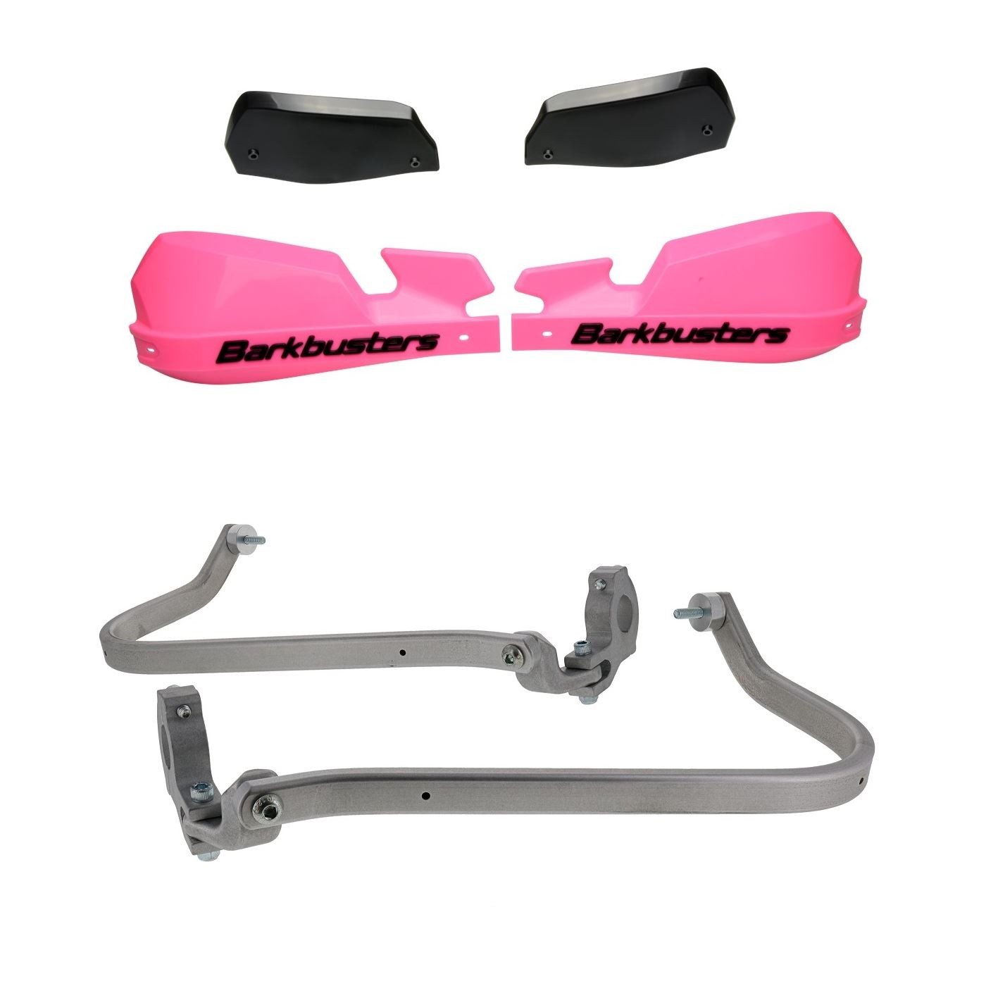 BarkBusters VPS Pink Handguard & Fit Kit Royal Enfield Himalayan 2016 to 2023