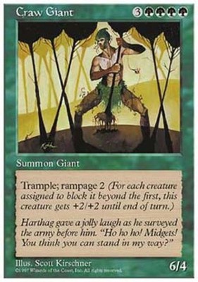 Craw Giant - 5E MTG - Light Play