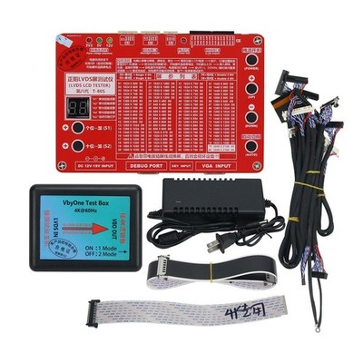 Updatd T-80S 8th 3840x2160 2K 4K LVDS LCD Screen Tester LED LCD Panel Tester