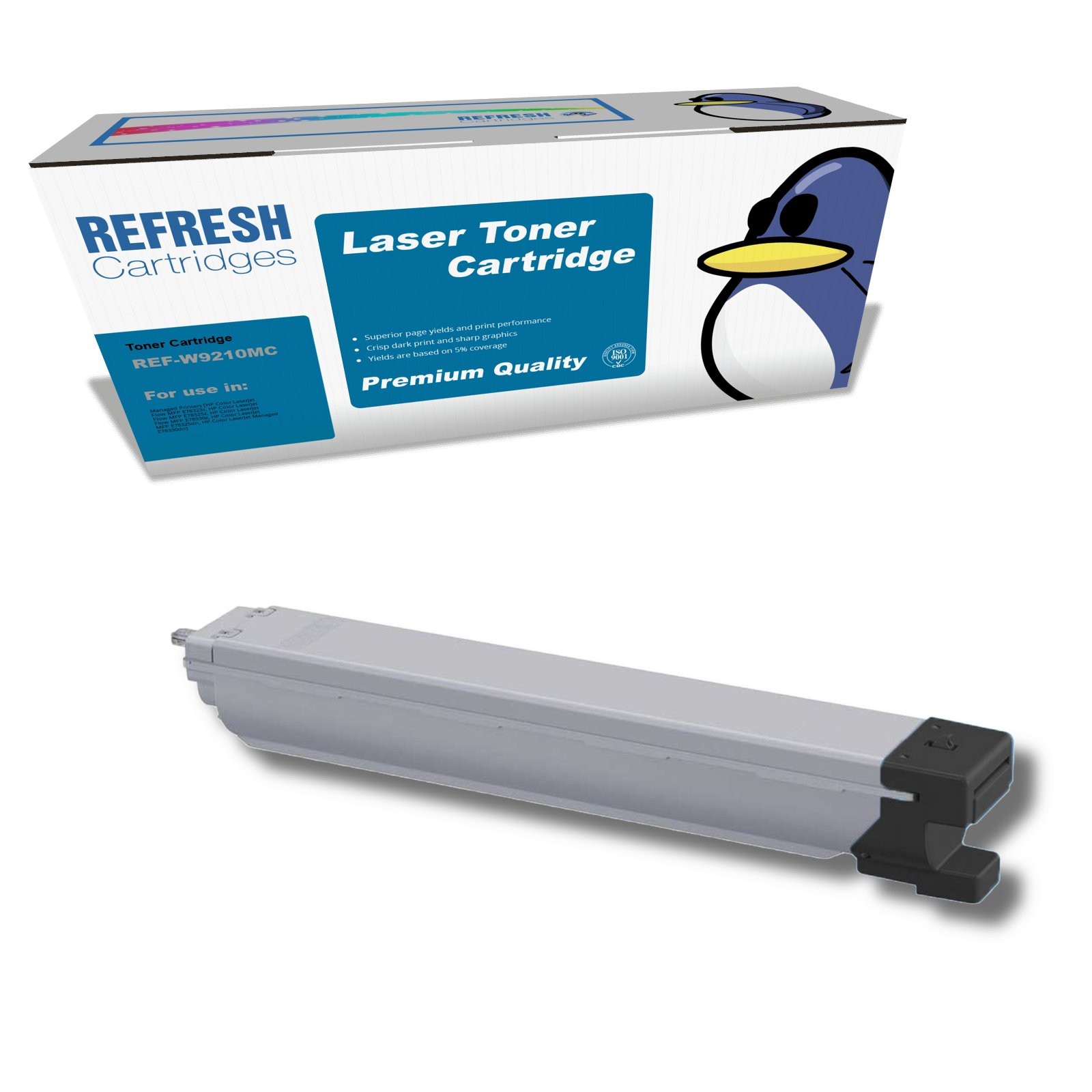 Refresh Cartridges Replacement Black W9210MC Toner Compatible With HP Printers