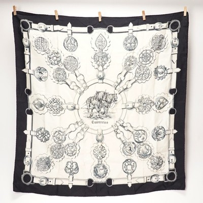 Hermes Carre 90 CUIVRERIES Scarf Multicolor Silk J-3247 | eBay