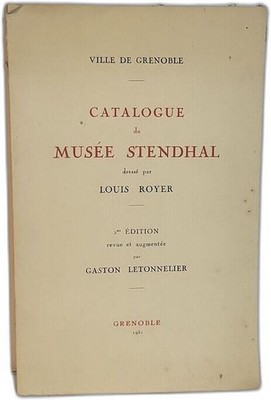 Katalog des Museums Stendhal | Louis Royer Gastob Letonnelier | Guter Zustand