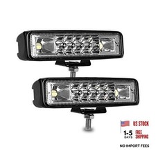 Led Pods Light Bar - Slim 60W 10000Lm 12V/24V Driving Fog Light 6 Inch