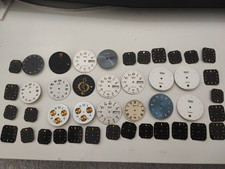 Watch Dial lot mix orient, trema, barone, others