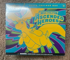 POKEMON TCG ASCENDED HEROES ELITE TRAINER BOX ETB FACTORY SEALED IN HAND NEW 