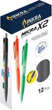 INKRA Ball Pen 0.7mm Pens for Office School a...