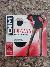DIM Diam’s Voile Galbé 20 Denier Sheer Shaping Tights - Black