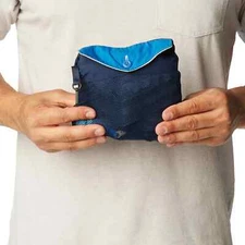 Columbia Packable Pants - Men's XXL - Blue/Navy/Beige/Yellow Travel Outdoors NWT