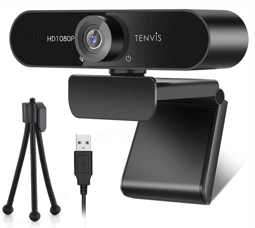 TOALLIN Wireless Webcam For PC, 1080P Full HD, Built-in Noise-Canceling - Foto 7