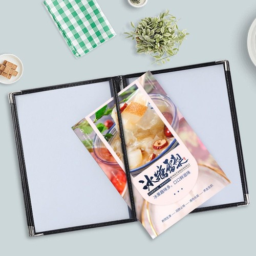 For A4 Size Book Style Restaurant Menu Covers Bar Kitchen - Picture 9 of 16