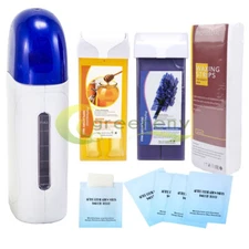 Roll on depilatory wax heater cartridge Warmer Hair Removal Machine waxing kit