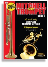 SANTORELLA MITCEHLL ON TRUMPET - BOOK 1 WITH DVD