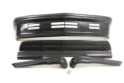 BMW E21 Euro Front + Rear Motorsport Bumper + Boot Spoiler set M technic 320 323