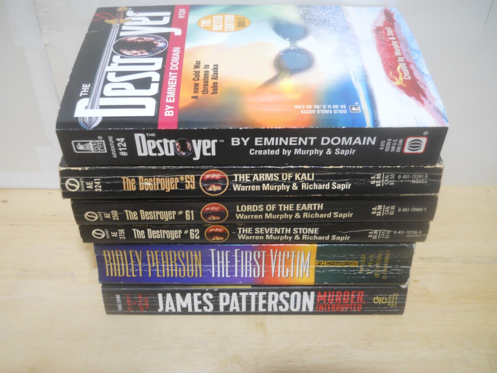 Lot of 6 Best Seller Books ~ Mixed Genre gently read   Free S&H # 9