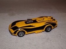 AFX AURORA THUNDERJET 500 1766 YELLOW BLACK CORVETTE FUNNY CAR HO SLOT CAR