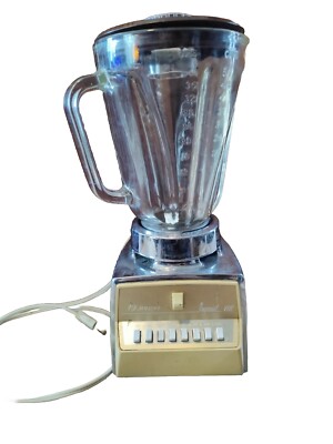 Vintage Osterizer Imperial VIII 8 Speed Blender Model 542 Chrome