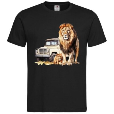 T-Shirt Löwe Afrika Löwin Löwen Baby Simba Lion King Safari Raubtier Gro 404178s