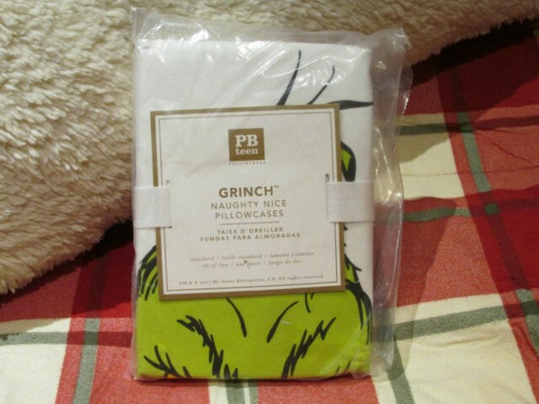 grinch naughty nice pillow cases