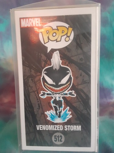 Funko Pop! Funko Shop 512 Marvel Venomized Storm GITD con estuche protector - Imagen 4 de 4