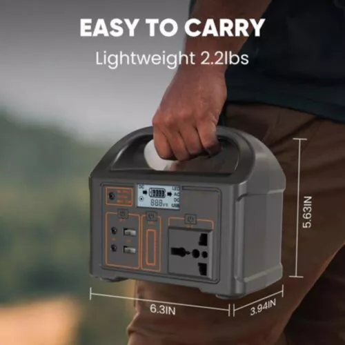 76.8Wh Portable Power Station Li-iron Outdoor Solar Generator Charger Power Bank - Picture 6 of 7