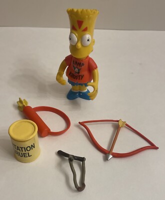 The Simpsons Bart Krusty Kamp World of Springfield