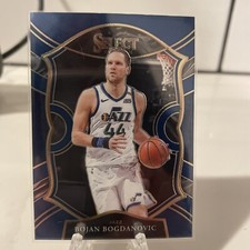 2020-21 Panini Select Bojan Bogdanovic Blue Base Concourse #47 Utah Jazz