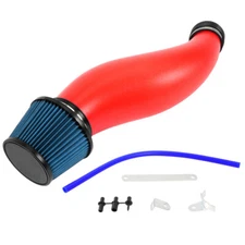 For Honda Civic 96-00 1.6L EG EK Red New Air Intake Pipe Induction Filter Kit