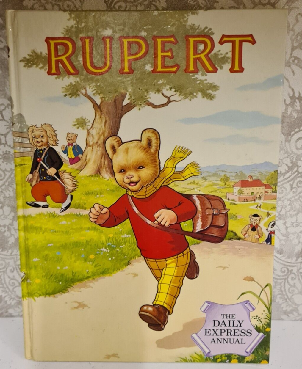Vintage Rupert The Bear Annual Hardback Book Daily Express Newspapers 1984 /1985