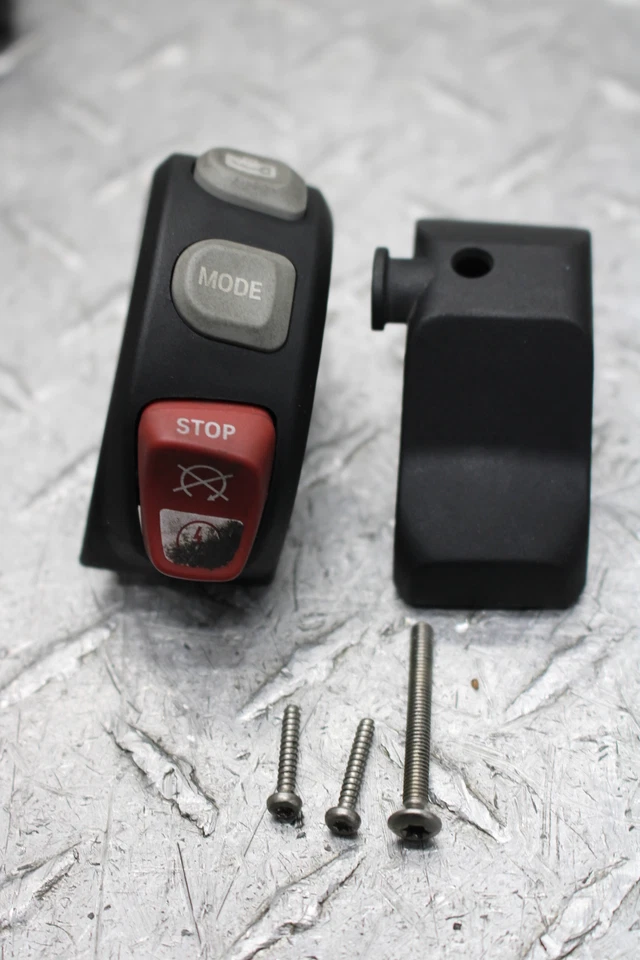 2012 BMW K1600GT ABS RIGHT CLIP ON HANDLE KILL OFF START THROTTLE SWITCH  - Image 2 of 4