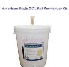 American Style All Purpose 30L fermentador Homebrew cubo haz tu propia cerveza